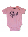 Opeth Baby body Logo Pink