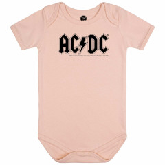 AC/DC Baby Body Rosa – (Logo)