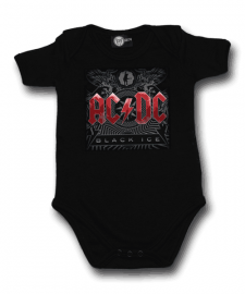 AC DC Strampler Black Ice | AC/DC body baby rock metal