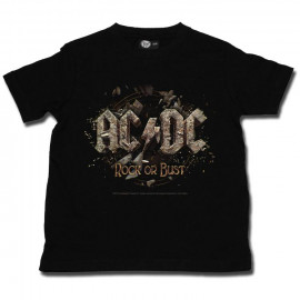 ACDC Metal-Kids T-Shirt Rock or Bust AC/DC