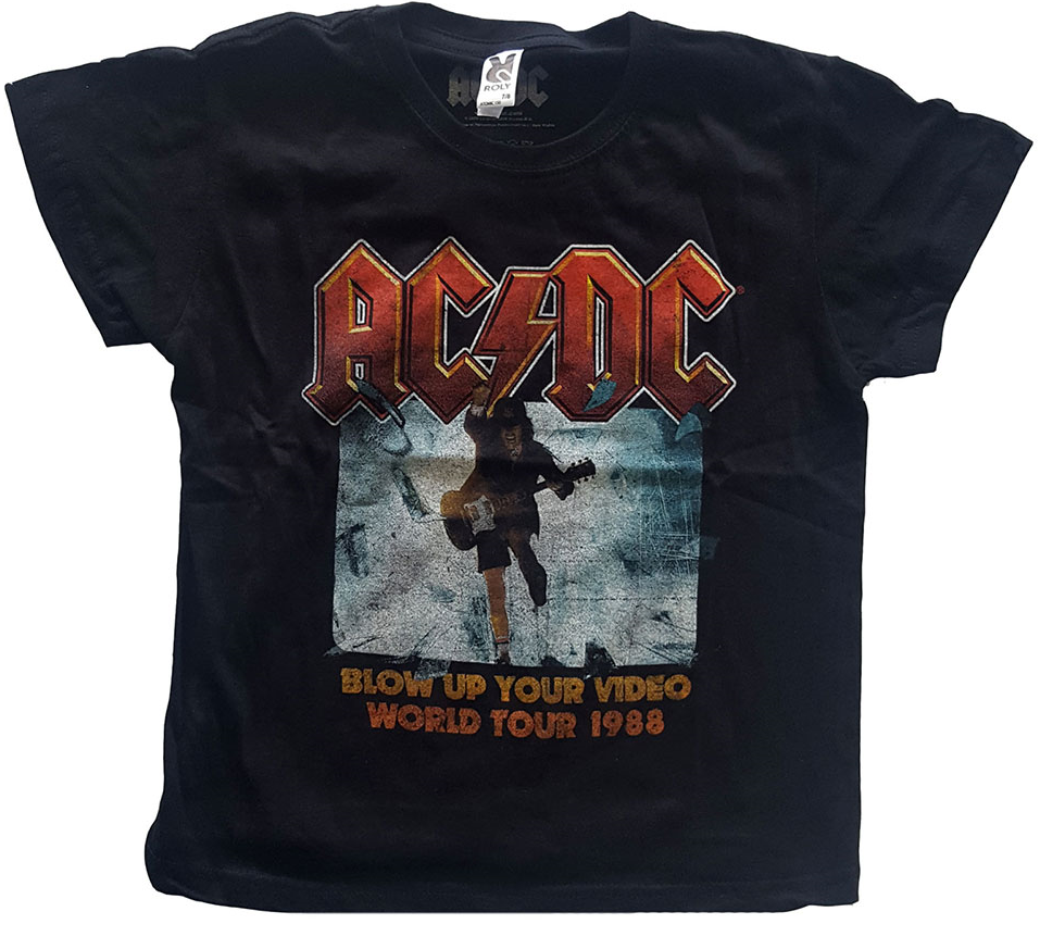 ACDC Kids T-Shirt Blow Up Your Video