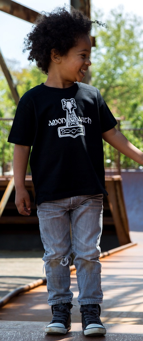 Amon Amarth Kinder T-shirt Hammer foto-shooting