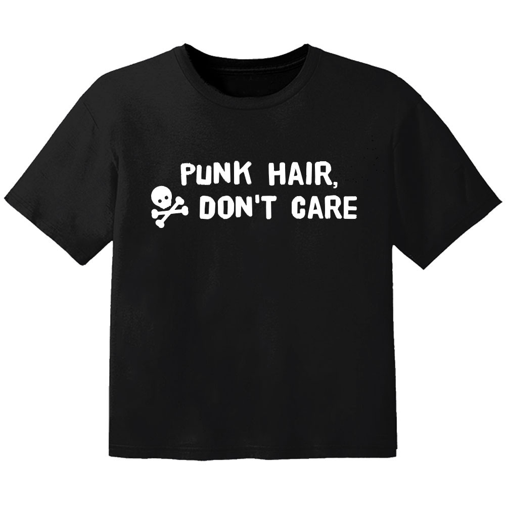 Punk Baby Shirt Punk hair don't care