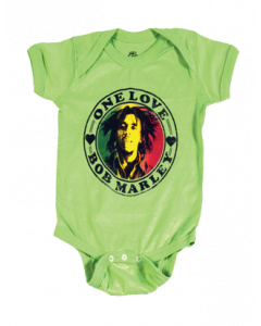 Bob Marley Baby Body One Love Lime