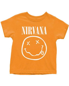 Nirvana Kids T-shirt - Tee Smiley Orange