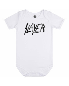 Slayer Strampler Schwarz - (Logo weiß)
