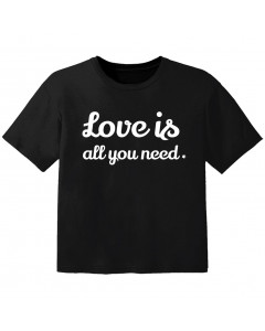 cool Kinder T-Shirt love is all you need